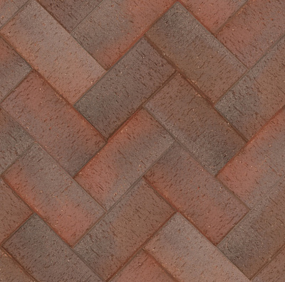 Тротуарный клинкер Женева серебро классик